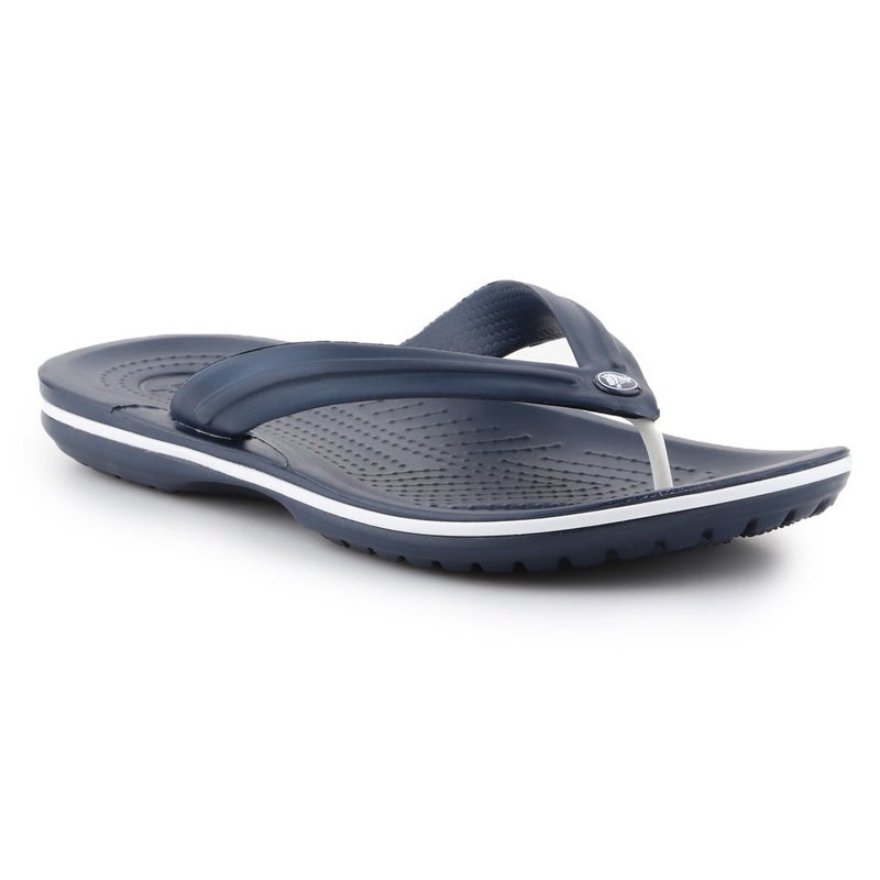 Buy Crocs Crocband Croslite Flip Flops Thongs Relaxed Fit Summer - Navy ...