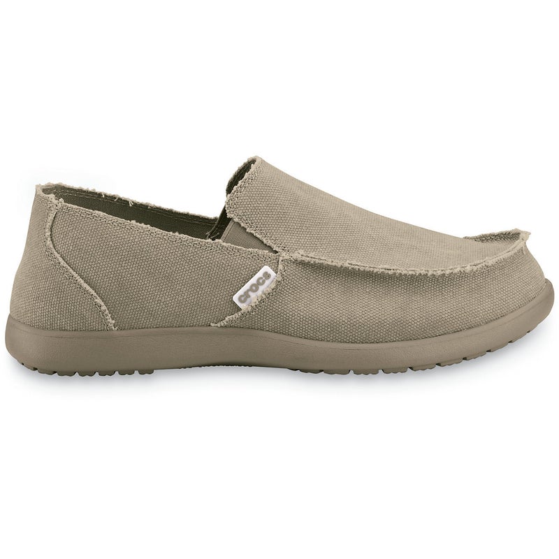 Buy Crocs Mens Santa Cruz Slip-On Shoes Loafers - Khaki - MyDeal