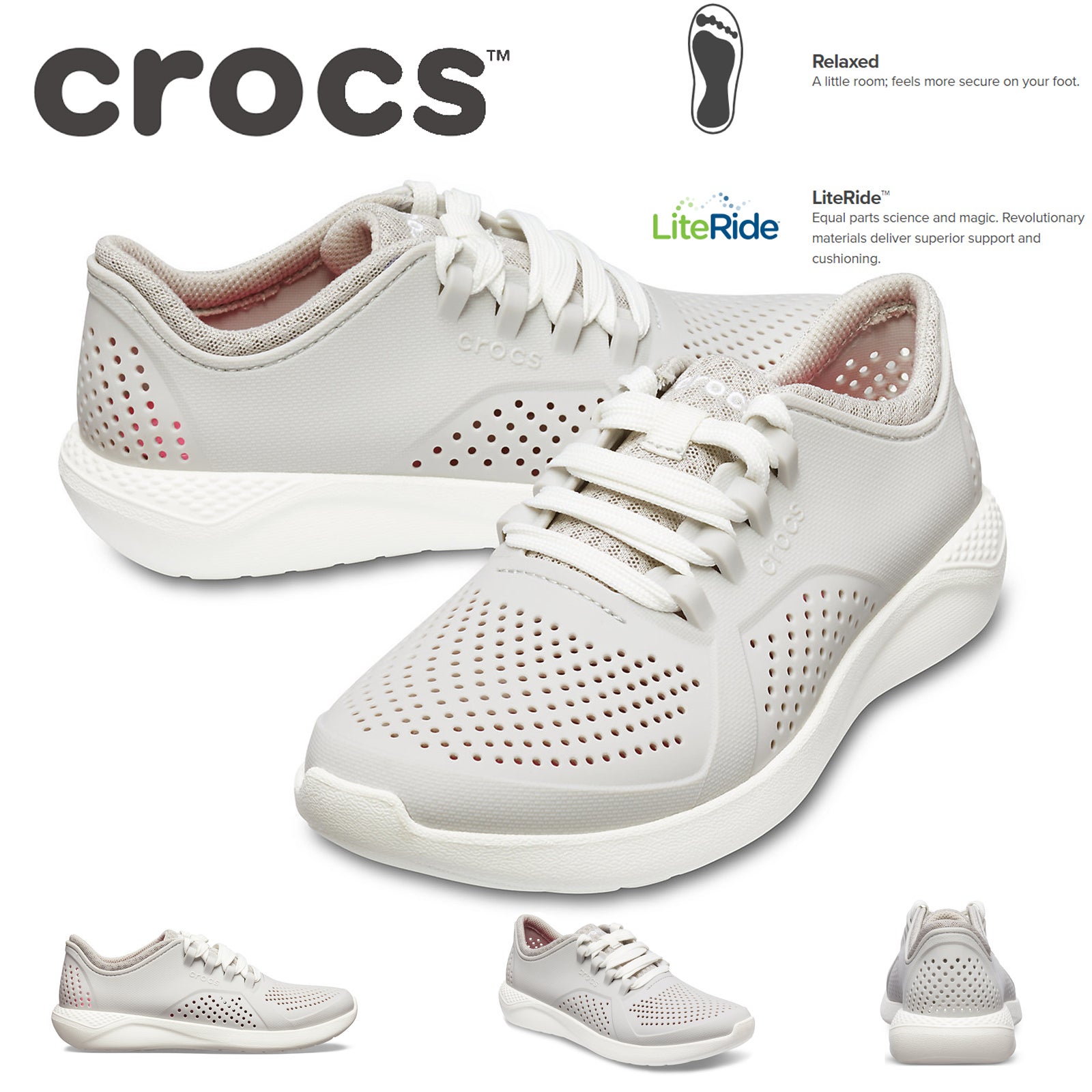 crocs women's literide pacer sneaker