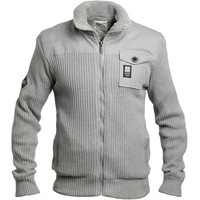 CROSSHATCH Mens Mashtons Zip Up SHERPA Jacket Fur Lined Jumper Sweater Parka