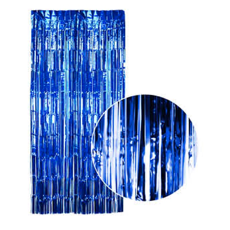Buy Tinsel Curtain Foil Metallic Fringe Backdrop Party Door Decorations