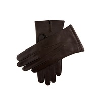 DENTS Mens Chelsea Cashmere Lined Leather Gloves Warm Classic Winter - Brown