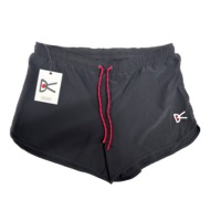 District Vision Mens Recycled Fibre Running Shorts - Black