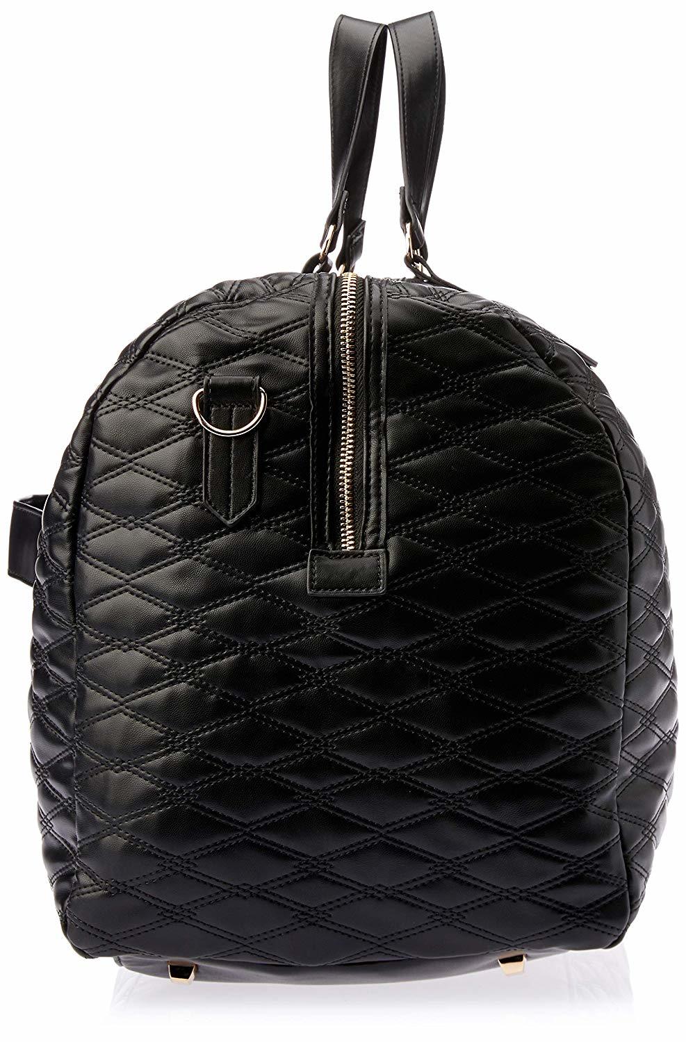 dkny quilted duffle bag