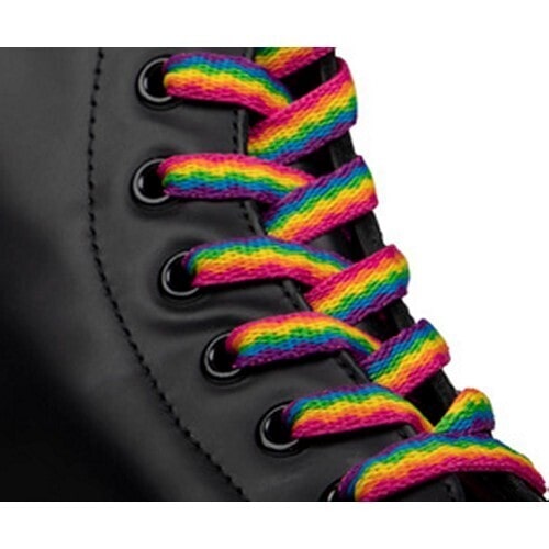 Doc martens rainbow outlet laces