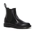 Buy Dr. Martens Womens Flora Leather Kensington Chelsea Boots Shoes - Black Smooth - MyDeal