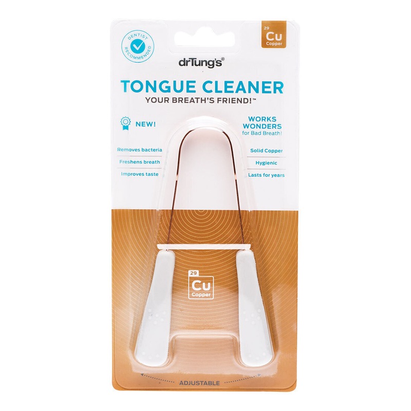 Buy Dr Tung's COPPER TONGUE CLEANER Dental Hygiene Scraper Dr. Tungs Cu ...