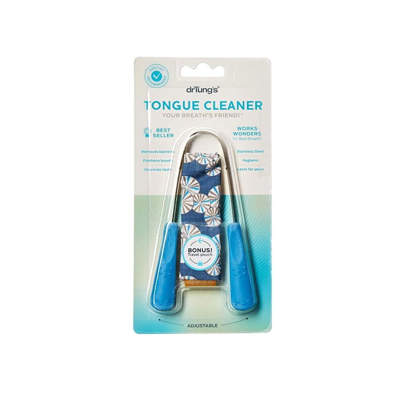 Buy Dr Tung's TONGUE CLEANER Dental Hygiene Stainless Steel Scraper Dr