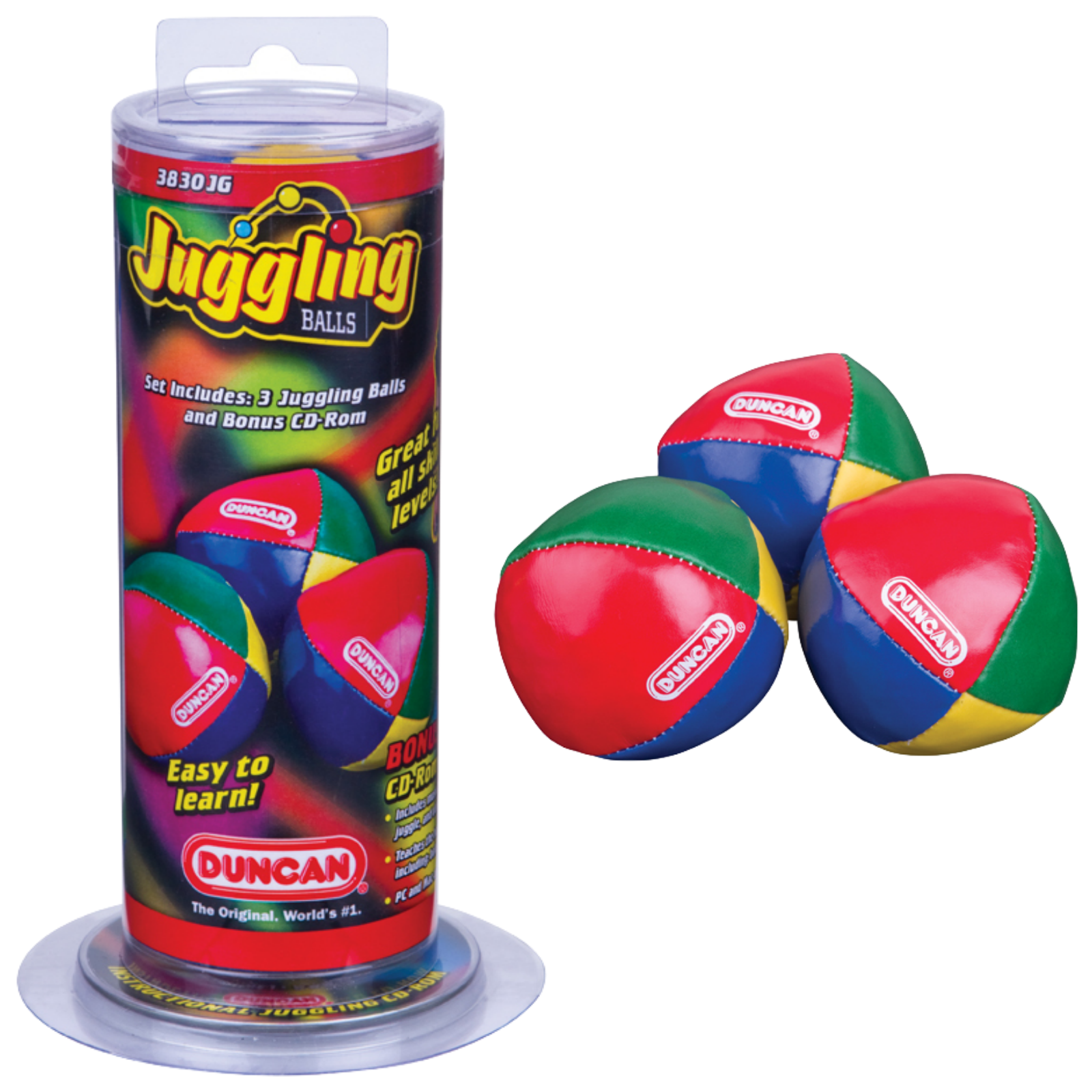 Duncan Juggling Balls Set of 3 Juggle Ball Party Trick Magician Magic Toy Circus