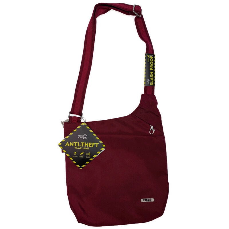 Buy FIB AntiTheft Slash Proof RFID Large Sling Bag Shoulder Travel