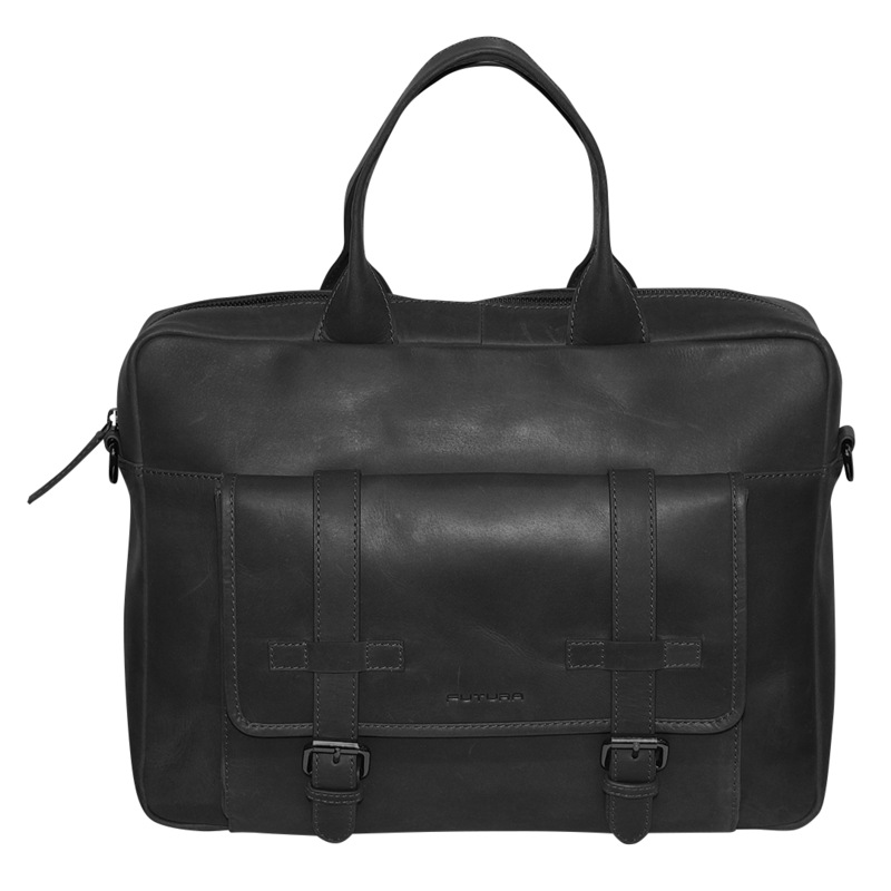 Buy Futura Mens Leather Laptop Business Bag College Work Satchel