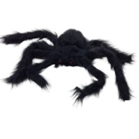 FAKE GIANT SPIDER Large Big Halloween Accessory Party 35cm x 25cm Huge Insect