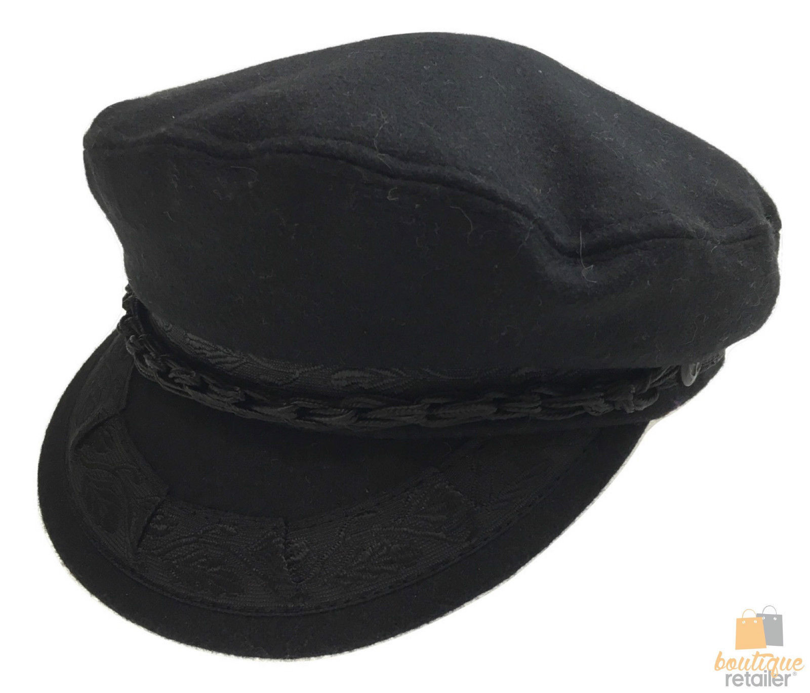 GREEK FISHERMAN Cap Hat Winter Wool 