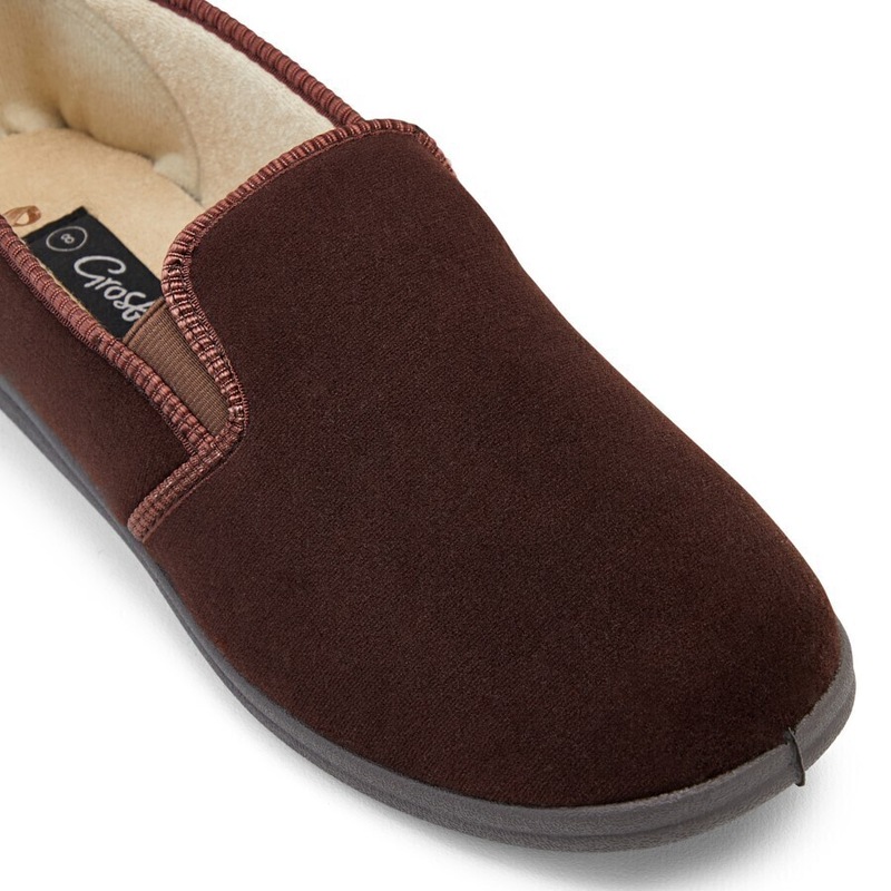 Buy GROSBY Percy Mens Slippers Shoes Indoor Outdoor Casual Slipper