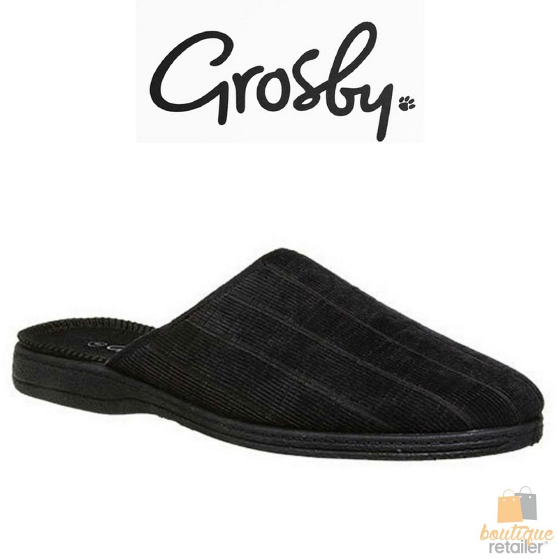 Buy GROSBY Tod Mens Slippers Shoes Indoor Outdoor Casual Slipper