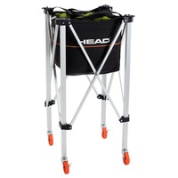 Head Ball Trolley 120 Balls Coaching Teaching Basket Cart Training Foldable