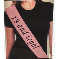 Hen's Night Bridal Sash Bride Happy Birthday 18th 21st Party Night Girls