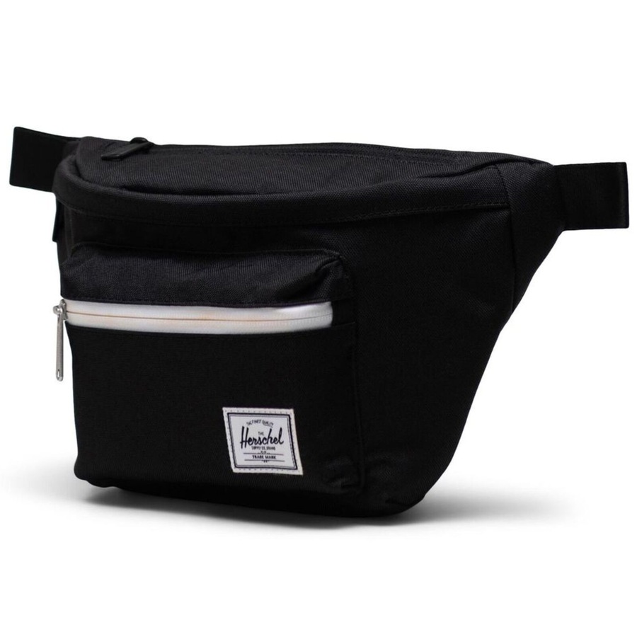 Herschel Pop Quiz Hip Pack Bum Waist Bag in Black