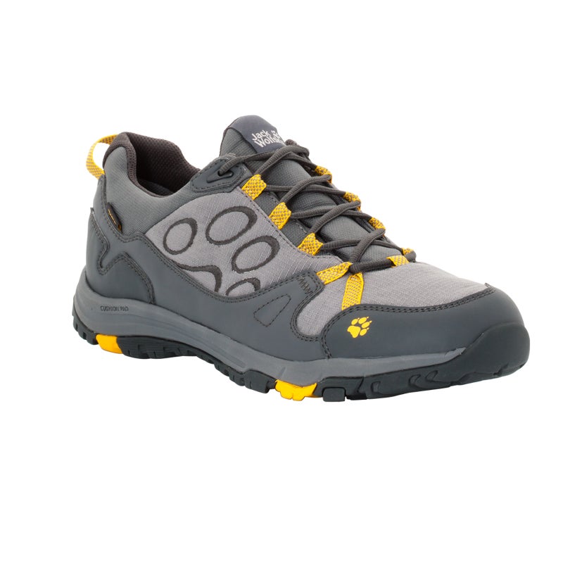 Buy Jack Wolfskin Men's Waterproof Low Hiking Shoes - Burly Yellow - MyDeal