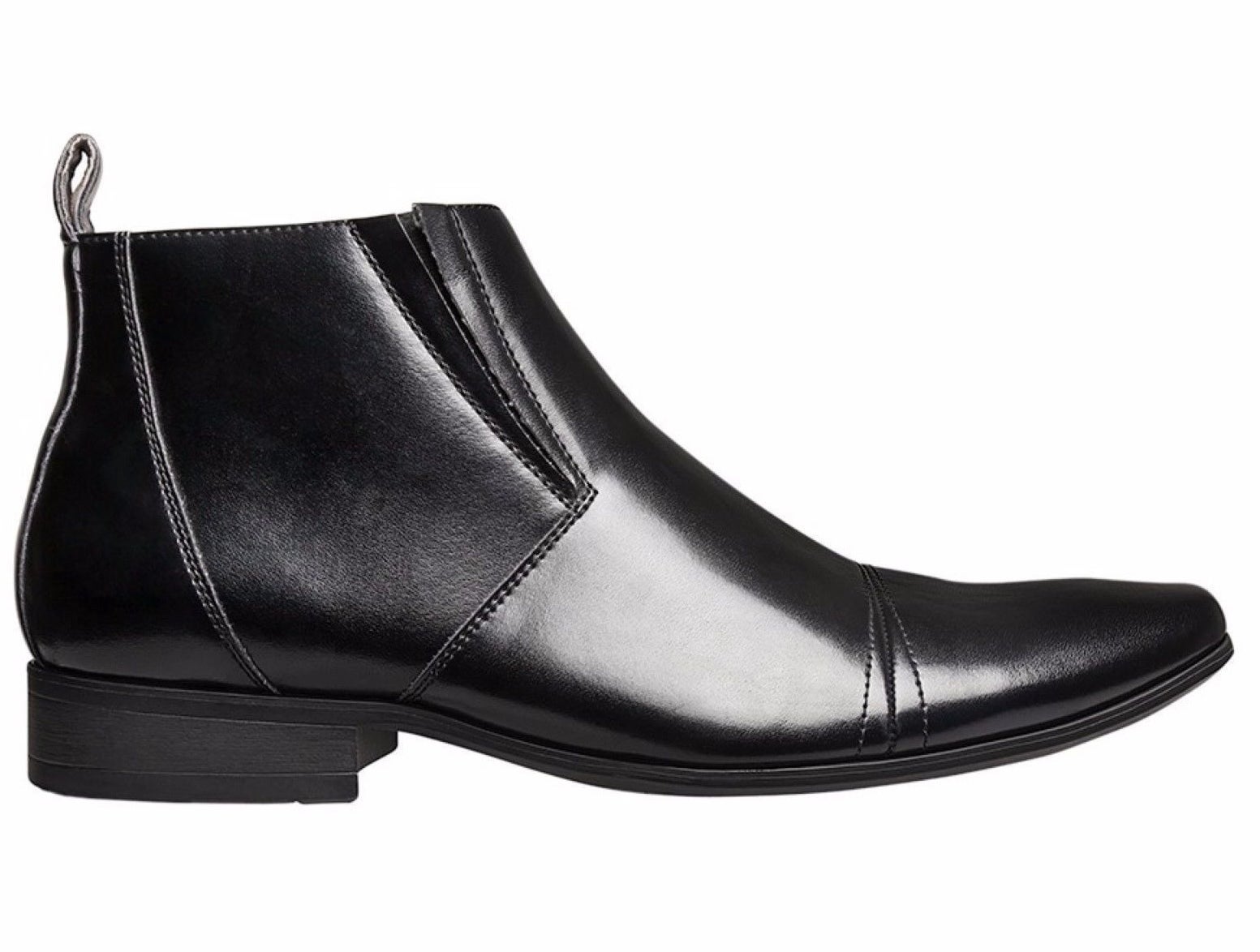 JULIUS MARLOW JM33 Cain Synthetic Leather Boots Shoes Slip On Men's Formal Work