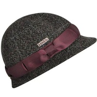 KANGOL Lovat Tweed Cloche Hat Premium Quality Warm Winter Fashion Cap K1426FA