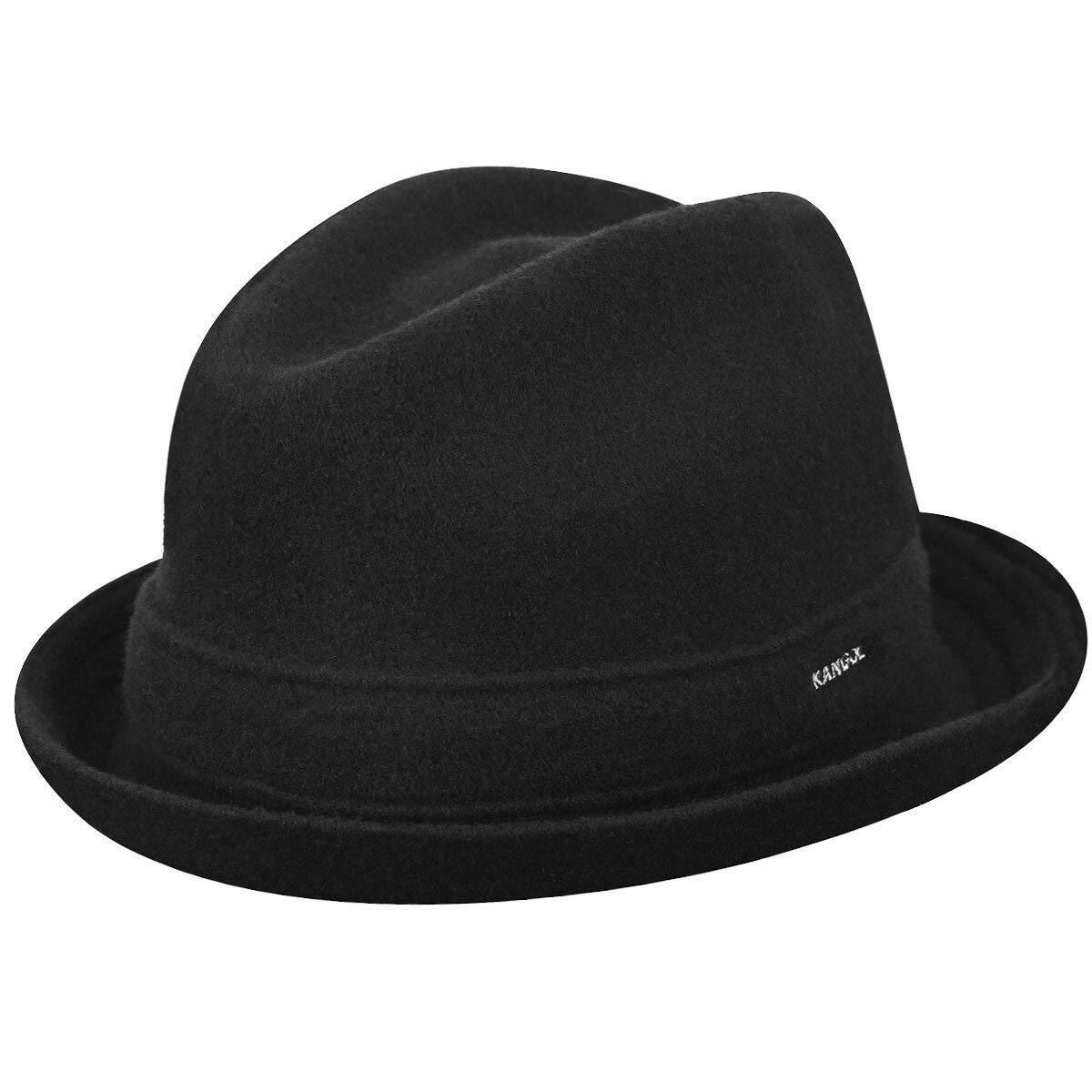 KANGOL Wool Player Trilby Hat Fedora Style Warm Winter Cap 6447BC