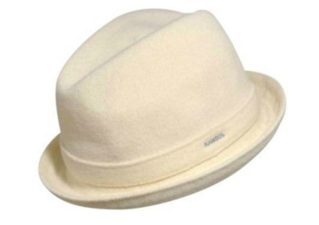 KANGOL Wool Player Trilby Hat Fedora 