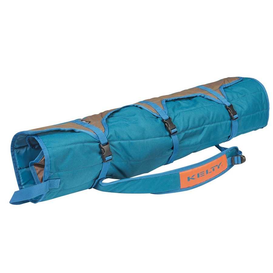 KELTY Lowdown Camping Chair Lounge Seat Portable in Deep Lake/Fallen Rock