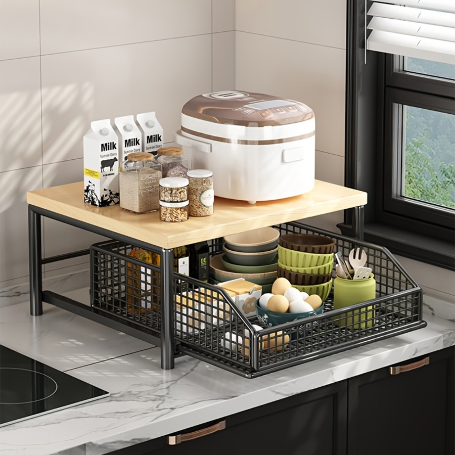 Microwave Countertop Rack Buy Kitchen Countertop Microwave Stand Storage Shelving Unit Organizer ...