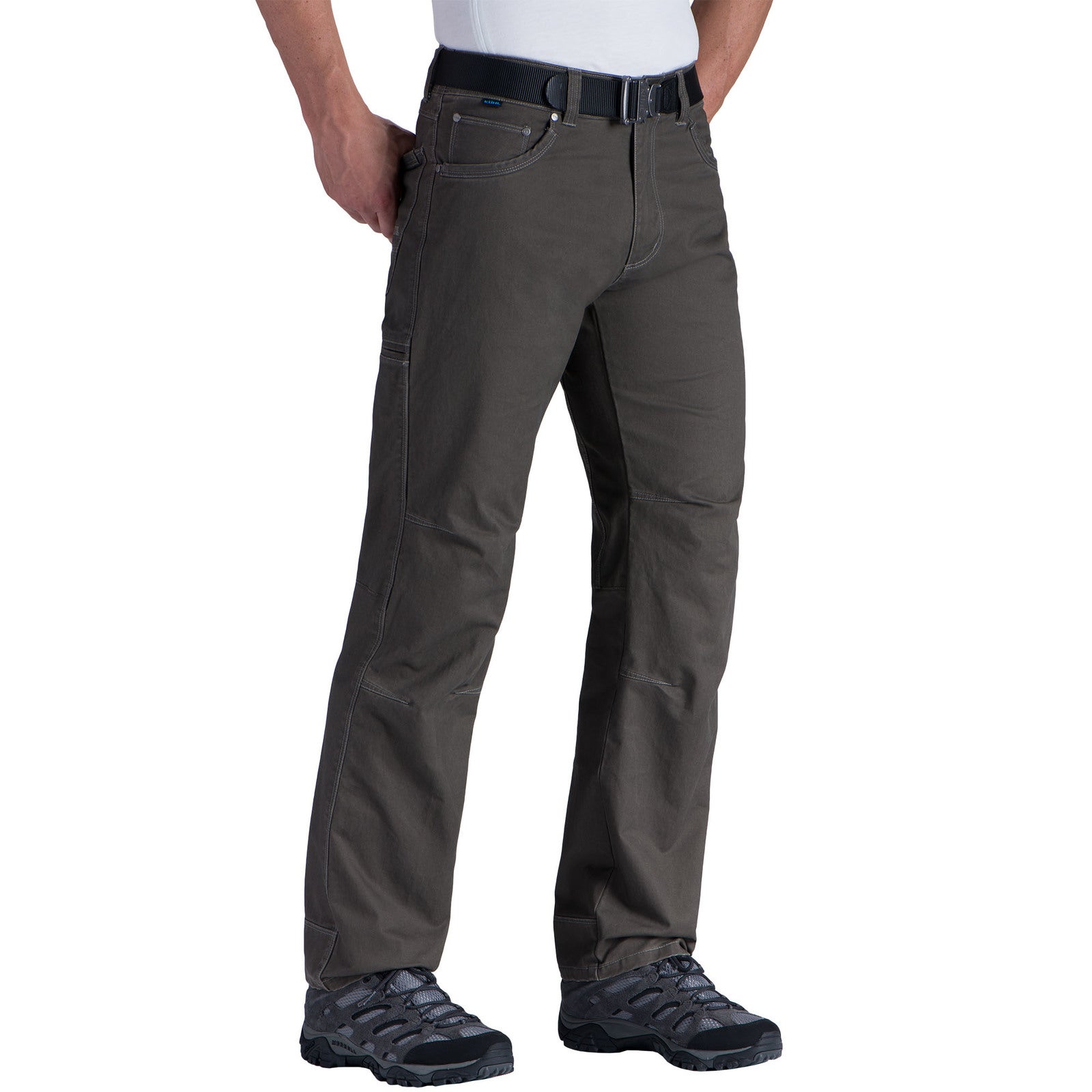 KUHL Mens Rydr Pant 34" Inseam Mens Trousers Combed Cotton Hiking Cargo