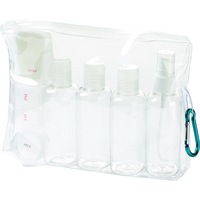 Lewis N. Clark TSA 3-1-1 Carry On Travel Bottles Toiletry Set Kit Liquids