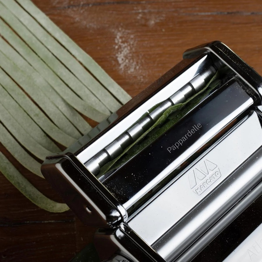 Marcato Atlas 150 Gift Set - 6 Types of Pasta Machine (3 Attachments) - Made in Italy