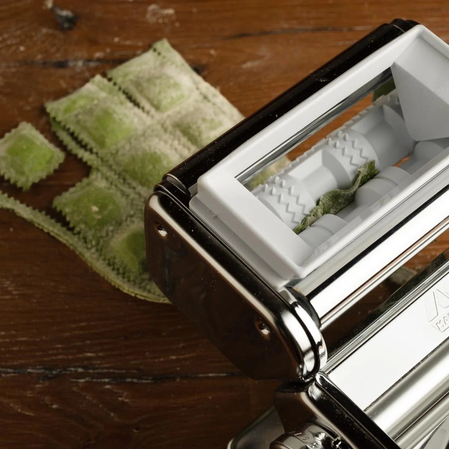 Marcato Atlas 150 Gift Set - 6 Types of Pasta Machine (3 Attachments) - Made in Italy