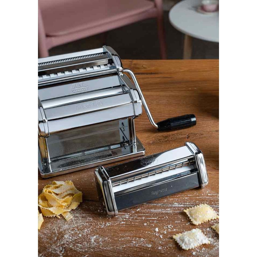 Marcato Atlas 150 Gift Set - 6 Types of Pasta Machine (3 Attachments) - Made in Italy