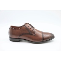 Massa Michael Mens Leather Shoes Formal Dress Work - Brown