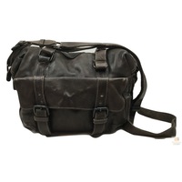 Mens Cow Washed Leather Bag Messenger Bag Vintage Travel Laptop Satchel EX02