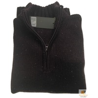 Mens Knit Jumper Pullover Sweater Knitted Casual Stretch Warm Winter