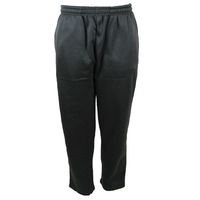 Mens TRACK PANTS Plain Striped Trousers Gym Sport Fleece Sweat Pants Tracksuit