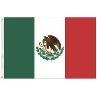 Mexico Mexican Country Flag Heavy Duty Outdoor - 150cm x 90cm