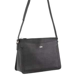 Morrissey Italian Structured Leather Cross Body Handbag Tote Bag (MO3162) - Black