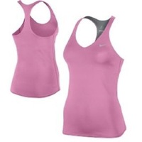 NIKE Womens Advantage Solid Dri Fit Tennis Tank Top Performance 604679