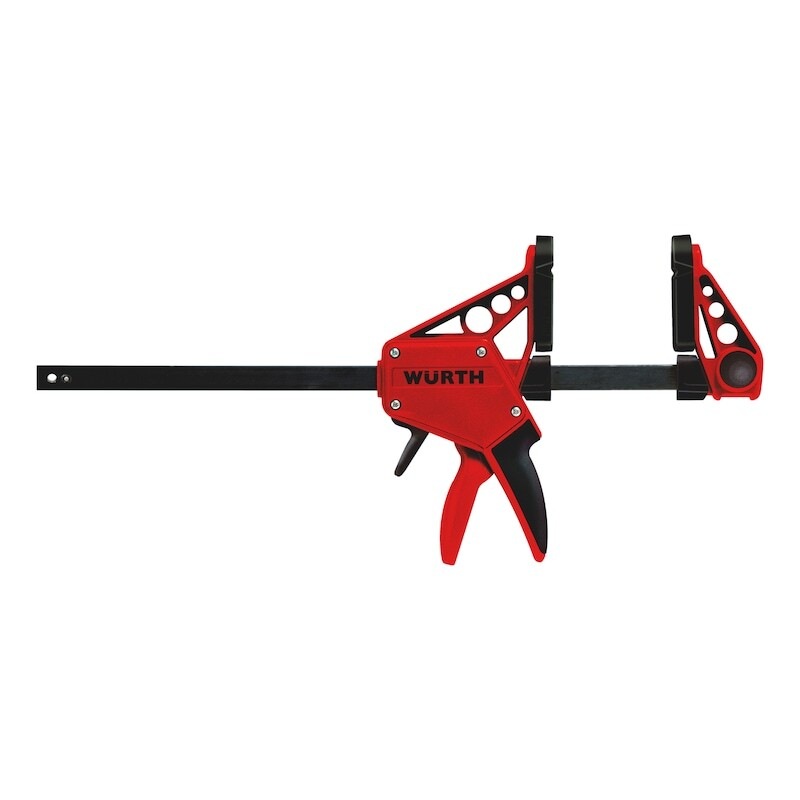 Buy 450mm Wurth Quick-Grip One Handed Bar Clamp F Clamp Hand Trigger ...