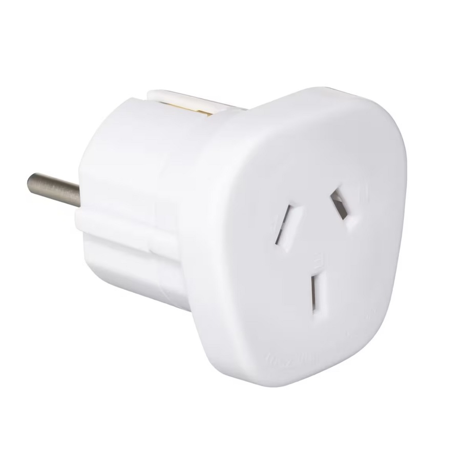 Outbound Australia/NZ to Europe (EU) & More Travel Adapter (10A)