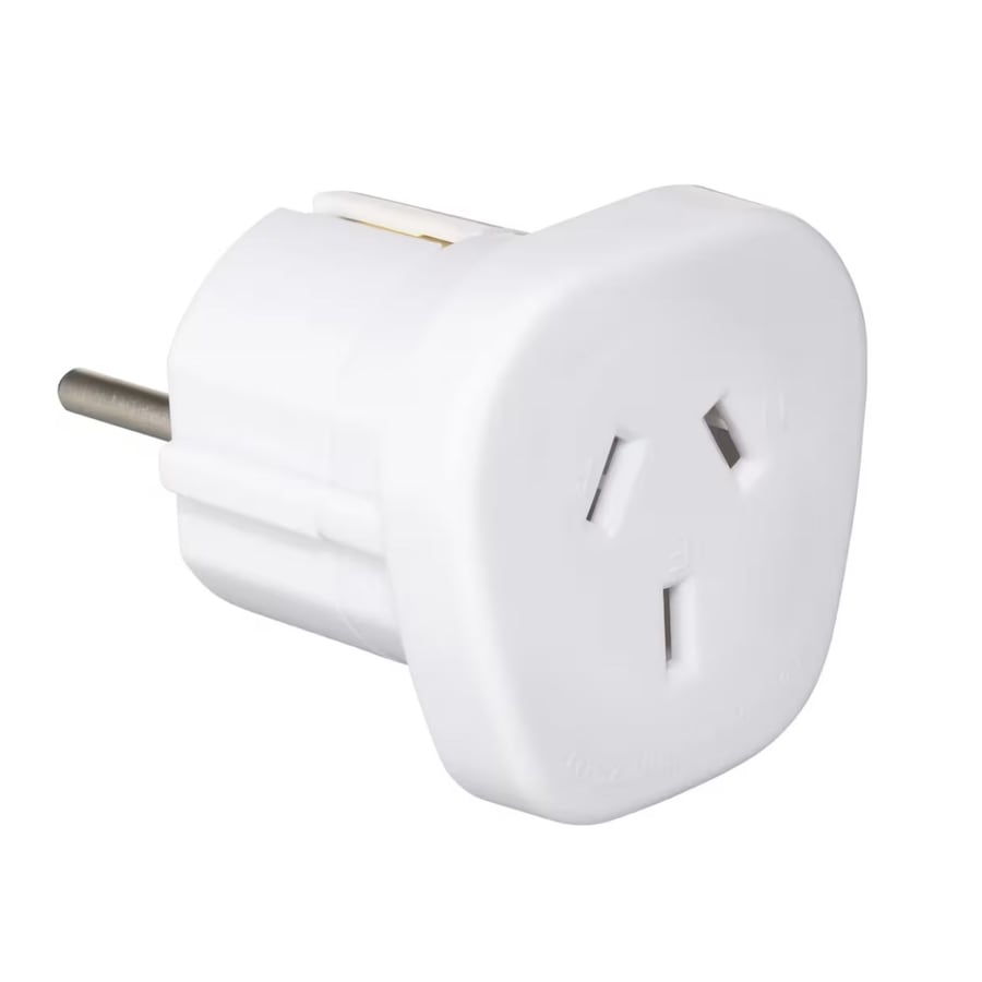 Outbound Australia/NZ to Europe (EU) & More Travel Adapter (10A)