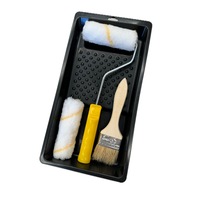 PAINT ROLLER KIT SET with Tray Painting Runner Decor
