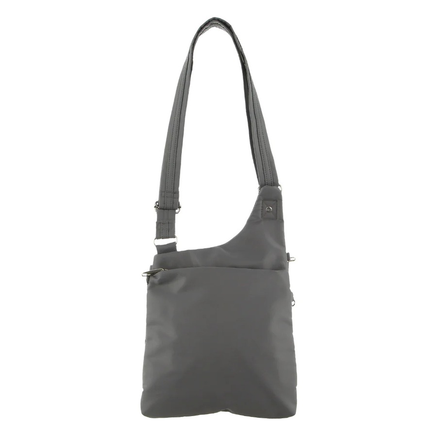 Pierre Cardin Anti-Theft Cross Body Bag Slash Proof RFID Blocking - Grey