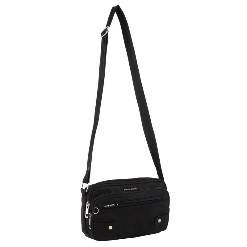 Buy Pierre Cardin Casual Anti Theft Cross Body Bag Slash Proof Bag Rfid Blocking Black Mydeal 1723