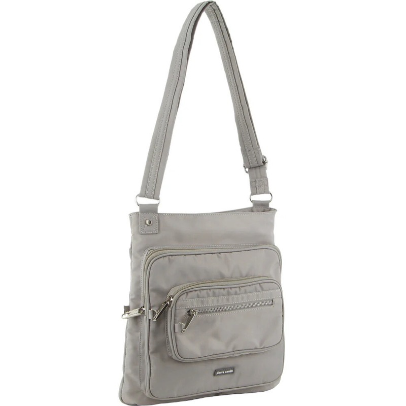 Pierre Cardin Anti-Theft RFID Ladies Cross Body Bag Slash Proof Crossbody Women - Navy