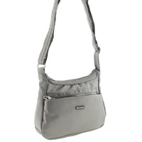 Pierre Cardin Nylon Cross Body RFID Slash Proof Travel Bag - Taupe