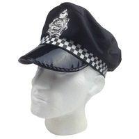 Buy Police Officer Captain HAT Pilot Cop Navy Sailor Costume Party Cap ...